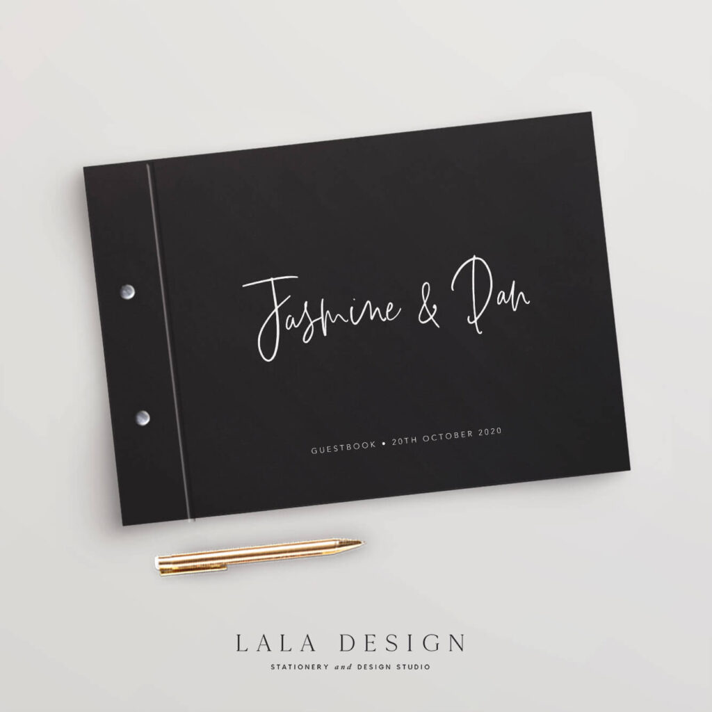Autograph Guestbook | Wedding & Engagement stationery - Perth WA