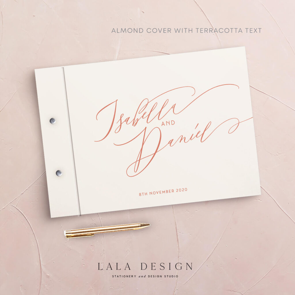 Allegra Guestbook | Wedding & Engagement stationery - Perth WA