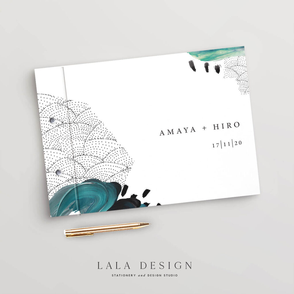 Amaya Ink Guestbook | Wedding & Engagement stationery - Perth WA