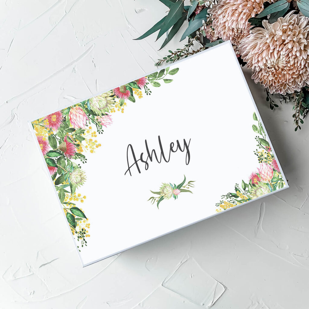 Native Bouquet | Personalised Gift Boxes & Bridesmaid Boxes Perth WA