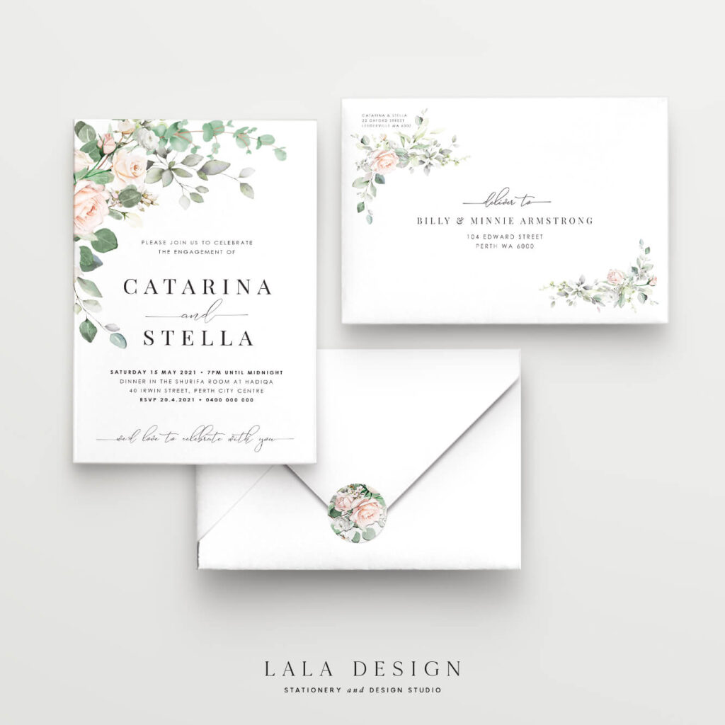 Order premium wedding invitations online | Wedding Stationery - Perth WA