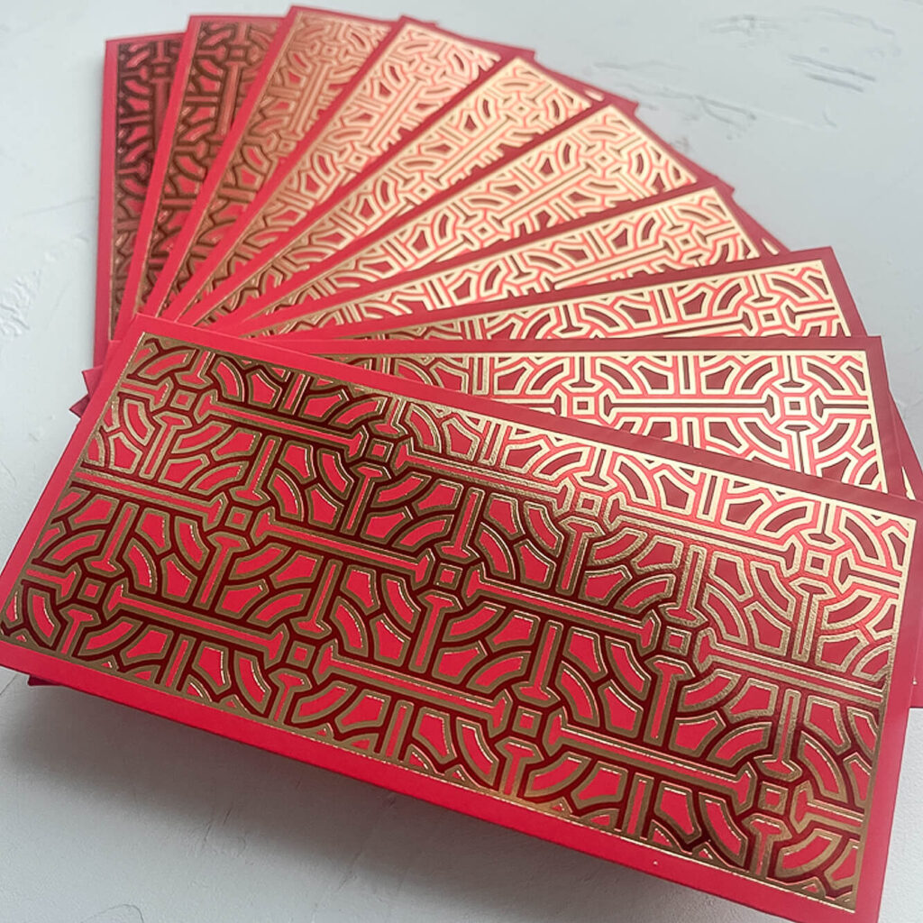 Chinese new year stationery | red envelope angpow Perth WA